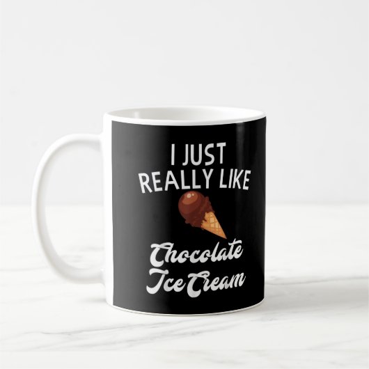 Mug Chocolat Crème de glace - Unique Lov Crème de glac (Gauche)