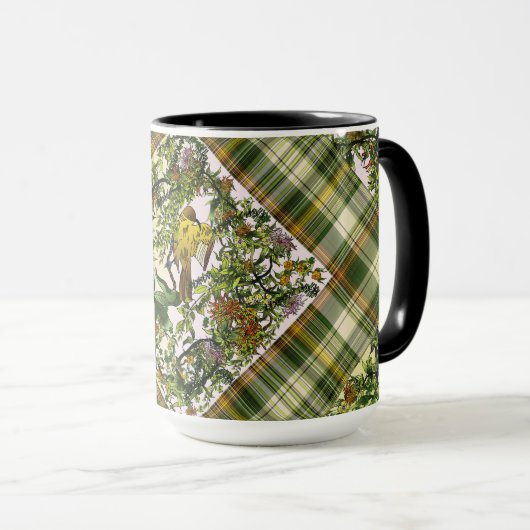 Mug Chocolat de mangrove/Patchwork (Devant droit)
