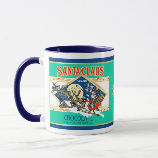 Mug Chocolat du Père Noël (Gauche)