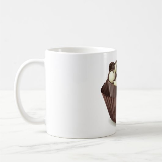 Mug Chocolat en coupe de chocolat (Gauche)