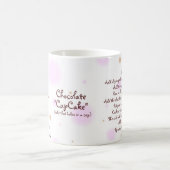 Mug Chocolat "gâteau de tasse" dans une recette de (Centre)