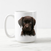 Mug Chocolat Labrador (Gauche)