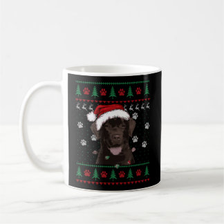 Mug Chocolat Labrador Noël Vilain Sweat Lab Chien