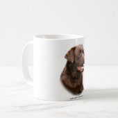 Mug Chocolat labrador retriever (Devant gauche)