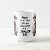 Mug Chocolat Labrador Retriever Chien Papa Sweet Puppy (Centre)