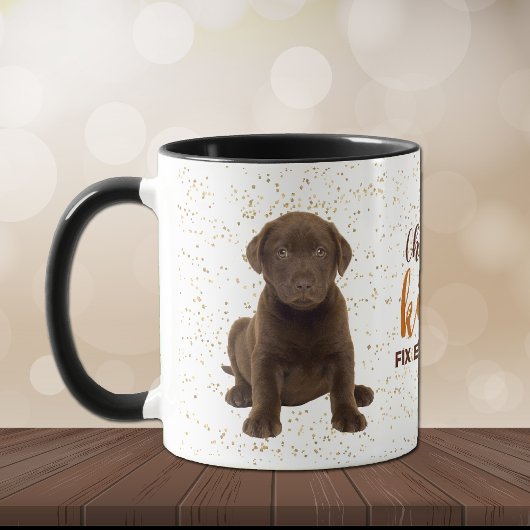 Mug Chocolat Labrador Retriever Puppy Kisses