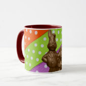 Mug Chocolat lapins de Pâques (Devant gauche)
