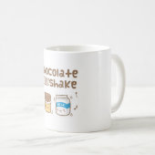 Mug Chocolat mignon et Lait Serrer le caniche (Devant droit)
