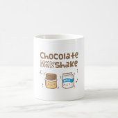 Mug Chocolat mignon et Lait Serrer le caniche (Centre)