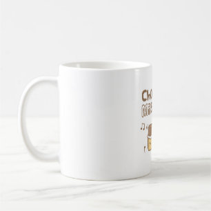 Mug Chocolat mignon et Lait Serrer le caniche