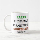 Mug chocolat, seule terre (Gauche)