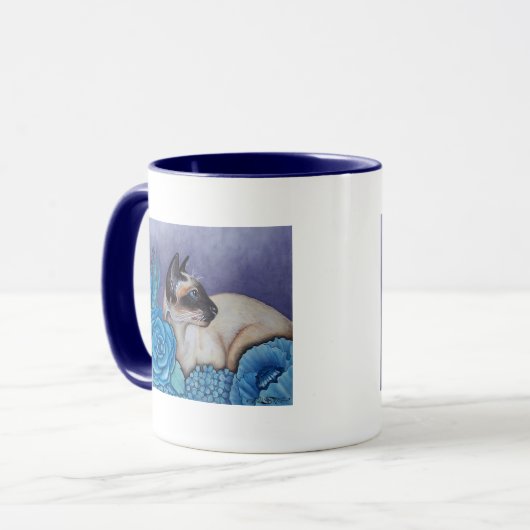 Mug Chocolat Siamese Point (Devant gauche)