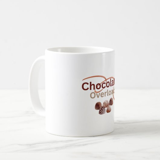 Mug Chocolat - Surcharge de bouchons (Devant gauche)