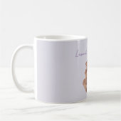Mug Chocolat Vert Pistache Lavande Violet (Gauche)