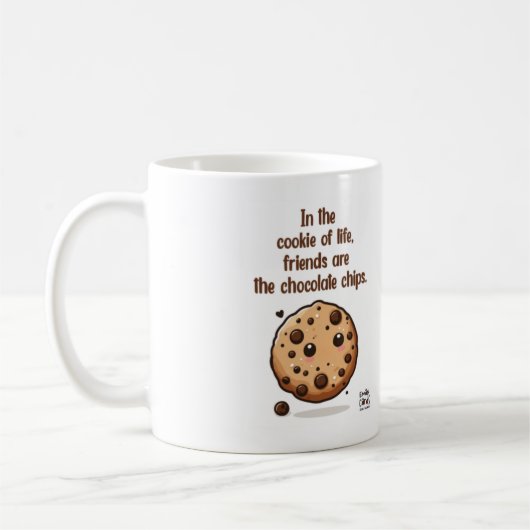 Mug Chocolate chip friendship (Gauche)