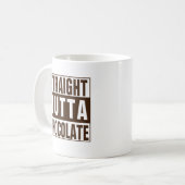 Mug Chocolate Straight Outta Brown (Devant gauche)