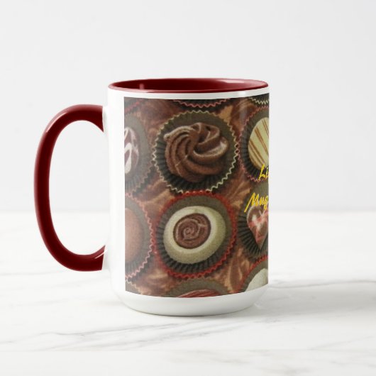 Mug Chocolats et truffes (Gauche)