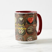 Mug Chocolats et truffes (Devant droit)