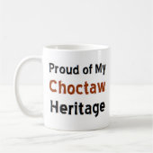 Mug choctaw à café héritage (Gauche)