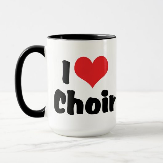 Mug Chœur I Love Heart (Gauche)