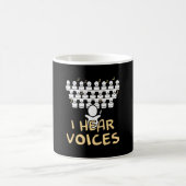 Mug Choir Enseignant J'Entends Voices Funny Choriste (Centre)