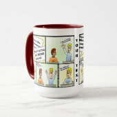 Mug Choisir ma coiffe (Devant gauche)
