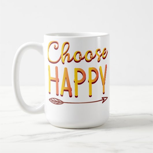 Mug Choisissez Heureux (Gauche)