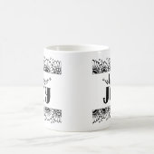Mug Choisissez Joy Citation Inspirationnelle Cute Tour (Centre)