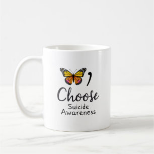 Mug Choisissez la vie Suicide Sensibilisation Libellul