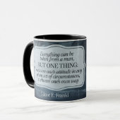 Mug Choisissez sa propre manière (Devant gauche)