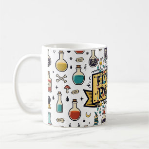Mug Choisissez Votre Poison Bouteilles de Potion Vinta