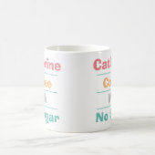 Mug Choix de boisson, lait et sucre Préférence sur un (Centre)