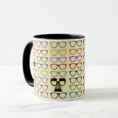 Mug Choix - Motif lunettes lunettes (Devant gauche)
