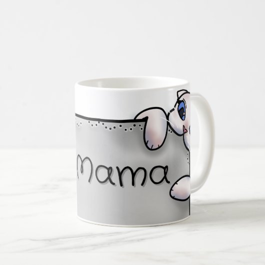 Mug Chomping Chat Mama (Devant droit)