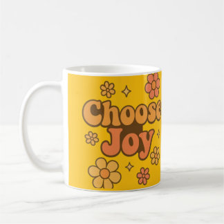 Mug Choose Joy Minimalist Art - Positive Mindset Print