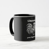 Mug Choose Your Fighter – Demon Rooster. (Devant gauche)