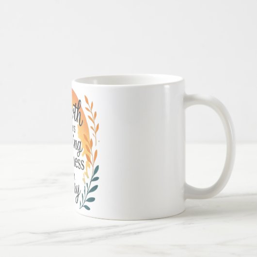 Mug — Choosing Happiness Over History (Droite)