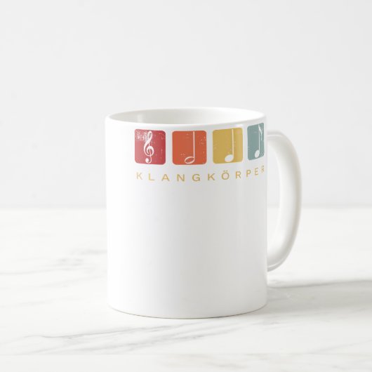 Mug Chor Orchestra Notes (Devant droit)