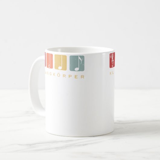 Mug Chor Orchestra Notes (Devant gauche)