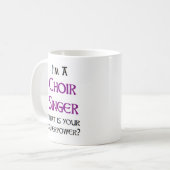 Mug chorale chanteuse (Devant gauche)