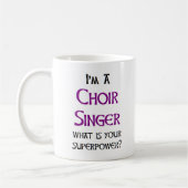 Mug chorale chanteuse (Gauche)