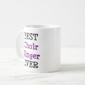 Mug chorale chanteuse, meilleur (Devant gauche)