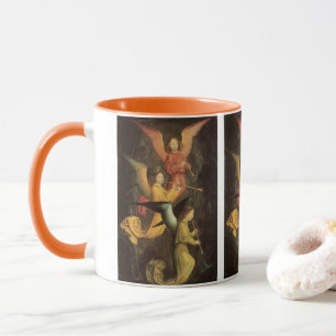 Mug Chorale des anges de Simon Marmion, Art Renaissanc