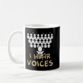 Mug Chorale Enseignant J'Entends Voices Funny Choriste (Gauche)
