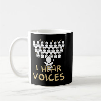 Mug Chorale Enseignant J'Entends Voices Funny Choriste