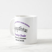 Mug Chorale Purple High School personnalisable (Devant gauche)