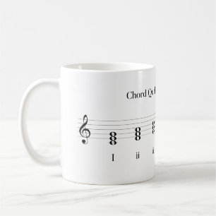 Mug Chord Qualité dans Major Keys Musique Théorie É