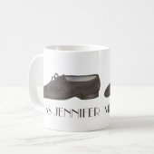 Mug Chorégraphe personnalisé enseignant de danse de ch (Devant gauche)
