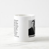 Mug Chose de mal de droite de décision de Theodore (Centre)