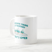 Mug Chose préférée à propos de l'hiver (Devant gauche)